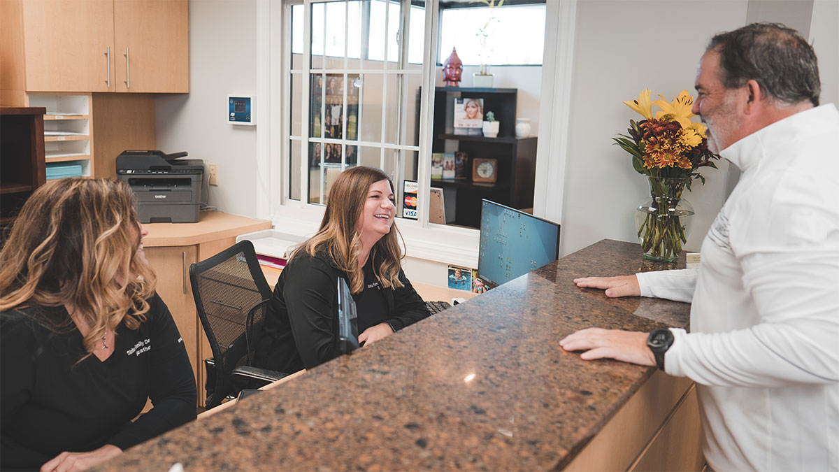 Sinha Family Dentist Front Desk